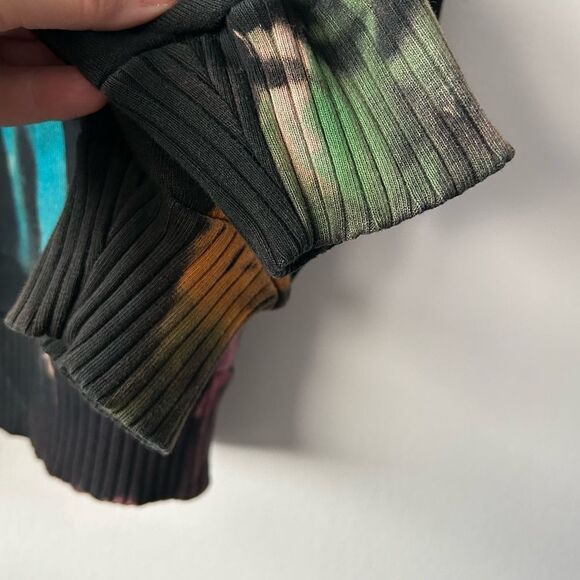 COTTON CITIZEN Oversized Brooklyn Tie-Dye Hoodie Black - Picture 4 of 13